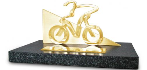 trophées sur mesure course cycliste