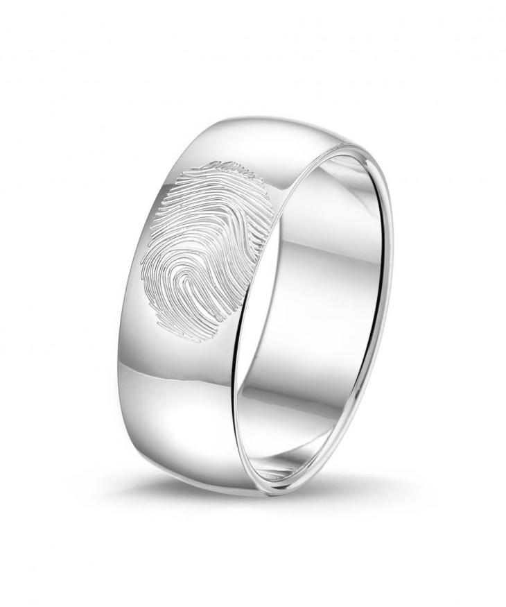 empreinte digitale sur bague